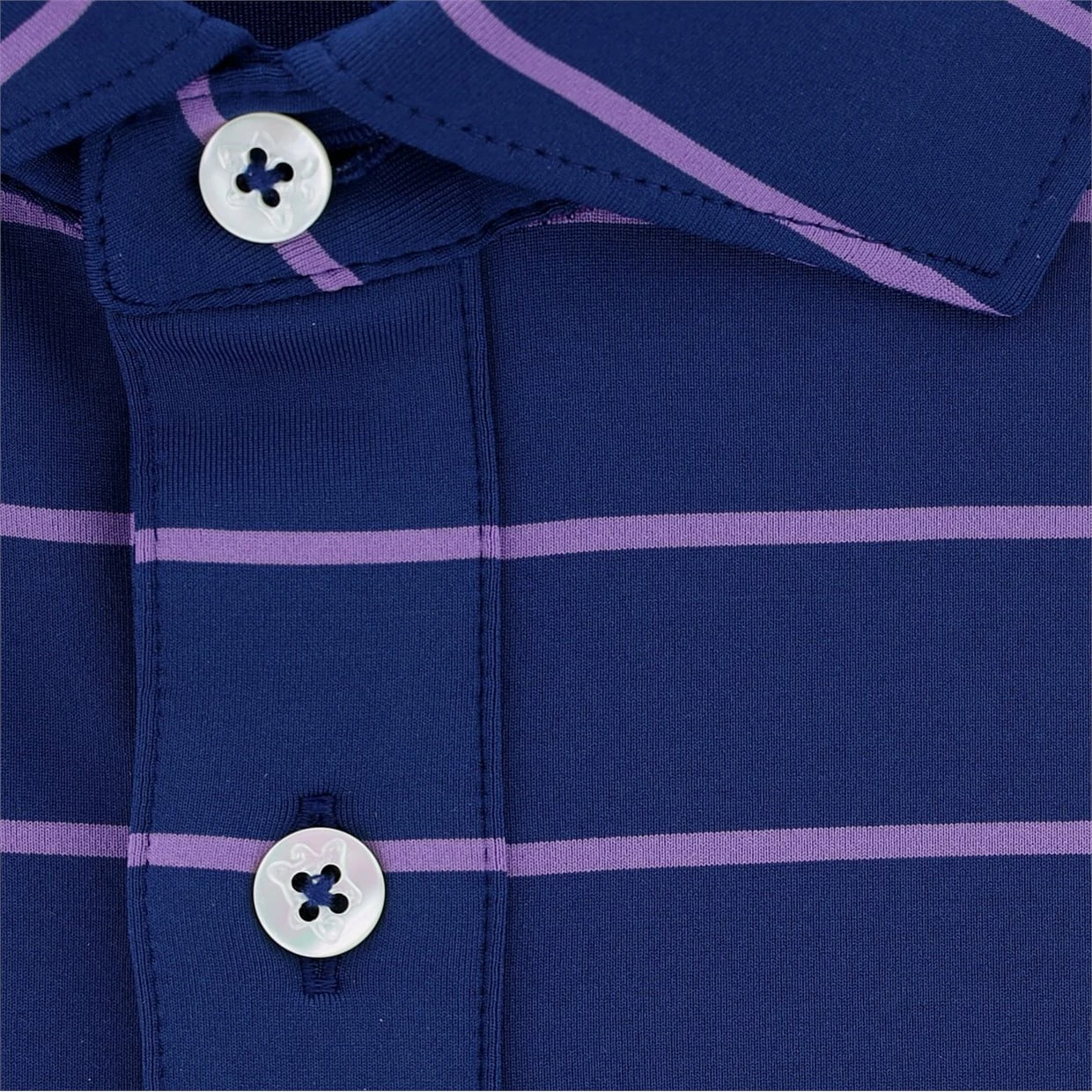 Turtleson Bruce Stripe Performance Shirt Polo Short Sleeve Golf Apparel 4 Turtleson Bruce Stripe Performance Shirt Polo Short Sleeve Golf Apparel - Image 4