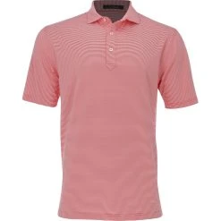 Turtleson Carter Stripe Performance Shirt Polo Short Sleeve Golf Apparel