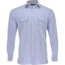 Turtleson Eli Chambray Confetti Shirt Dress Golf Apparel