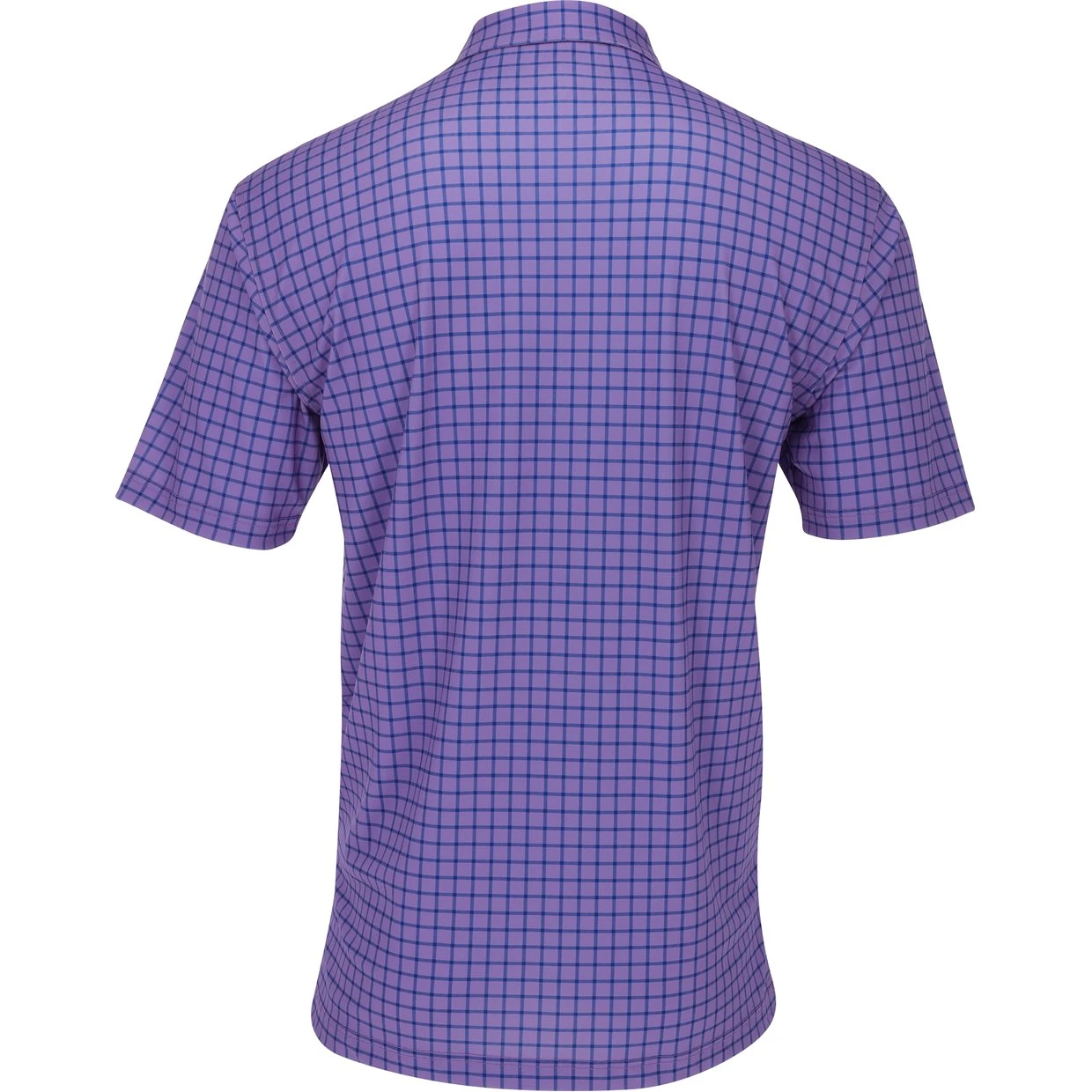 Turtleson Harold Windowpane Performance Shirt Polo Short Sleeve Golf Apparel 2 Turtleson Harold Windowpane Performance Shirt Polo Short Sleeve Golf Apparel - Image 2
