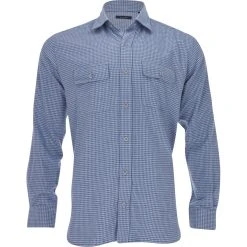 Turtleson Houndstooth Work Shirt Dress Golf Apparel