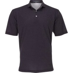 Turtleson Lina Floral Performance Pique Shirt Polo Short Sleeve Golf Apparel