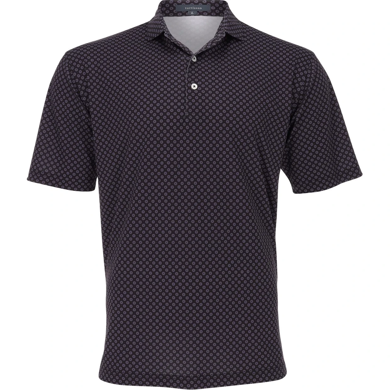 Turtleson Lina Floral Performance Pique Shirt Polo Short Sleeve Golf Apparel 1 Turtleson Lina Floral Performance Pique Shirt Polo Short Sleeve Golf Apparel