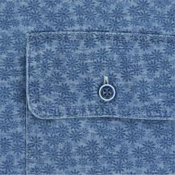 Turtleson Luke Floral Chambray Work Shirt Dress Golf Apparel 9 Turtleson Luke Floral Chambray Work Shirt Dress Golf Apparel -Cobra Golf-shop turtleson luke floral chambray work shirt 4