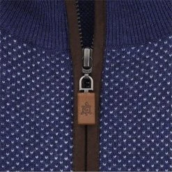 Turtleson Merino Birdseye 1/4 Zip Sweater Pullover Golf Apparel -Cobra Golf-shop turtleson merino birdseye 1 4 zip sweater 3