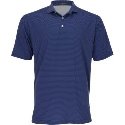 Turtleson Norman Mini Dot Performance Shirt Polo Short Sleeve Golf Apparel