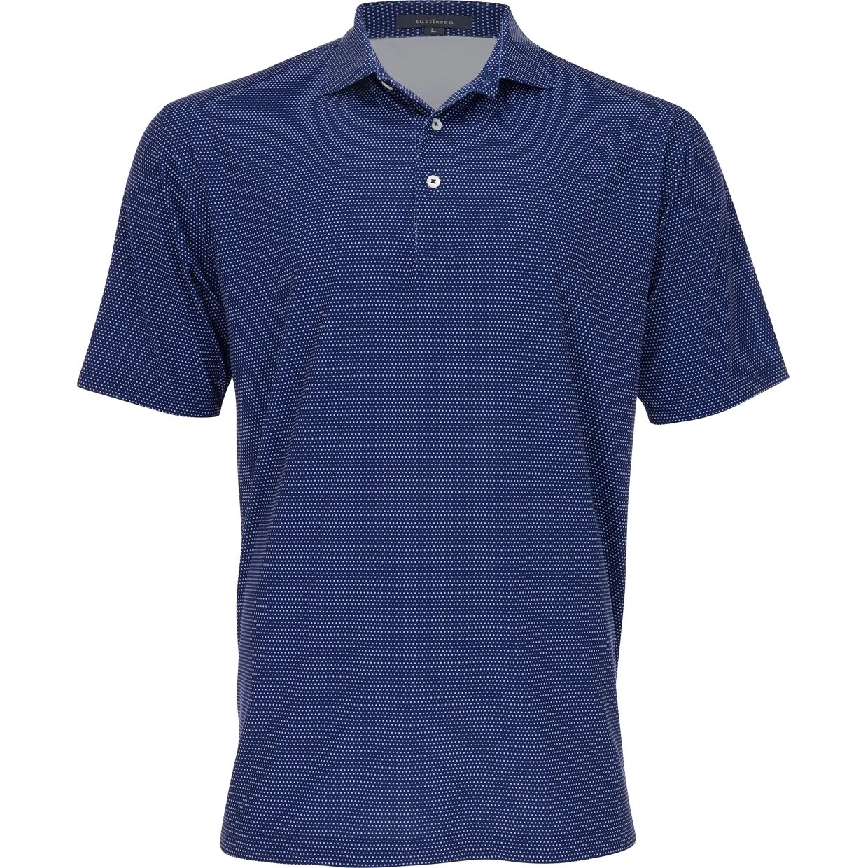 Turtleson Norman Mini Dot Performance Shirt Polo Short Sleeve Golf Apparel 1 Turtleson Norman Mini Dot Performance Shirt Polo Short Sleeve Golf Apparel