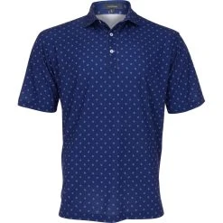 Turtleson Painted Turtle Performance Pique Shirt Polo Short Sleeve Golf Apparel