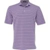 Turtleson Thatcher Stripe Performance Shirt Polo Short Sleeve Golf Apparel