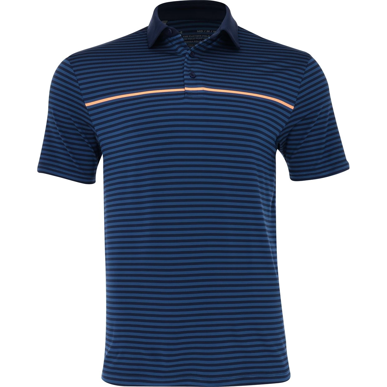 Under Armour Playoff 2.0 Hollen Stripe Shirt Polo Short Sleeve Golf Apparel 1 Under Armour Playoff 2.0 Hollen Stripe Shirt Polo Short Sleeve Golf Apparel