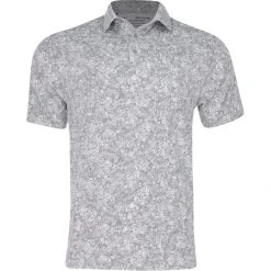 Under Armour Playoff 3.0 Floral Speckle Print Shirt Polo Short Sleeve Golf Apparel