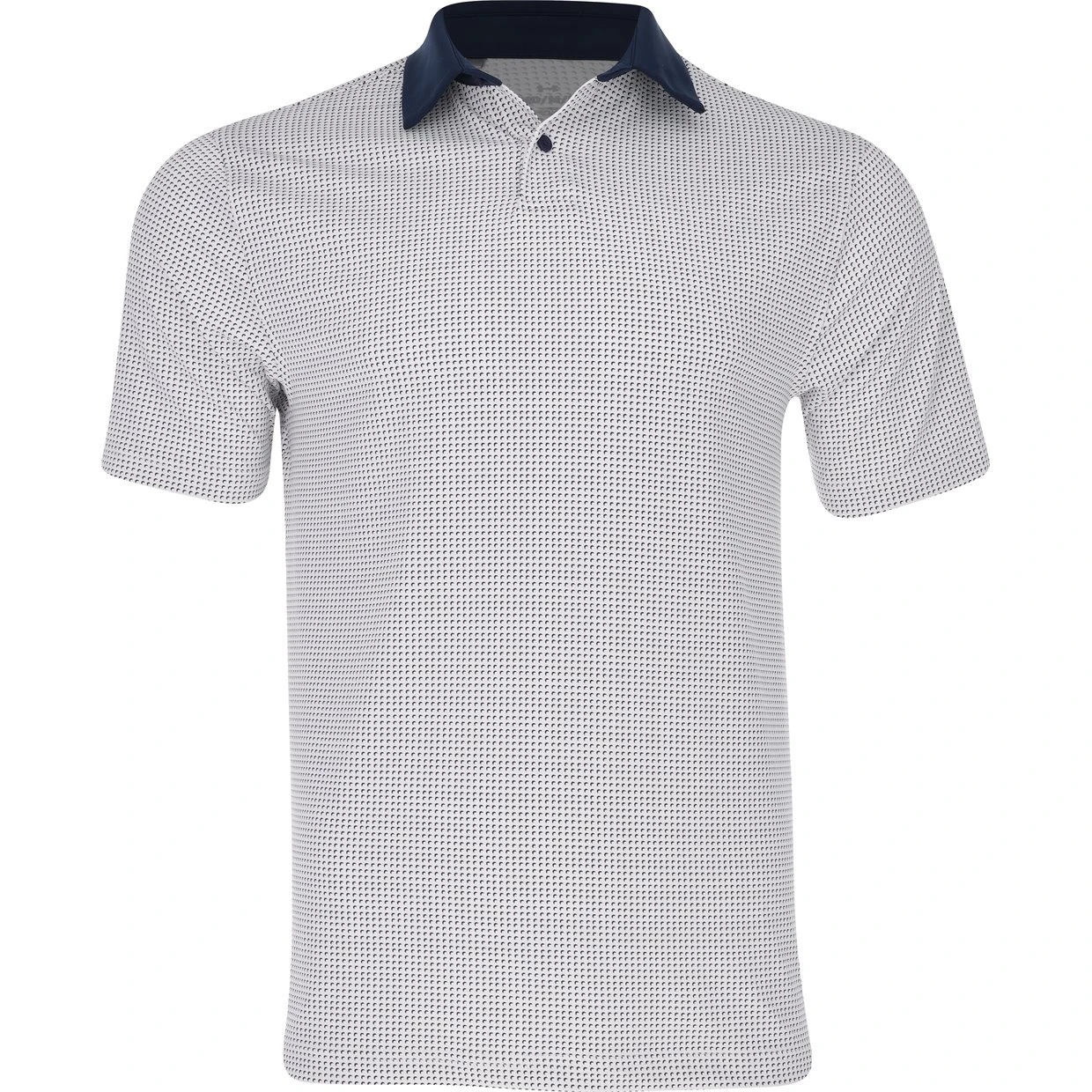 Under Armour T2 Green Half Moons Print Shirt Polo Short Sleeve Golf Apparel 1 Under Armour T2 Green Half Moons Print Shirt Polo Short Sleeve Golf Apparel