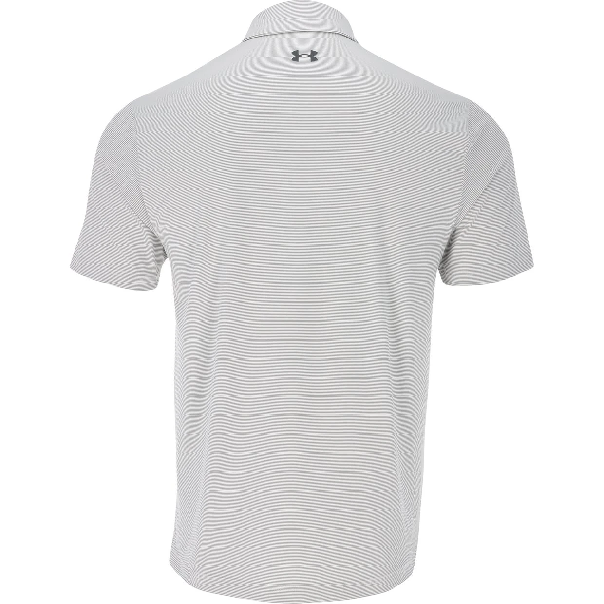 Under Armour T2 Green Trail Stripe Shirt Polo Short Sleeve Golf Apparel 2 Under Armour T2 Green Trail Stripe Shirt Polo Short Sleeve Golf Apparel - Image 2