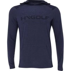 Under Armour UA Golf Charged Cotton Hoody Outerwear Pullover Golf Apparel