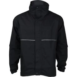 Weather Company MIcrofiber Waterproof Full Zip Rainwear Rain Jacket Golf Apparel