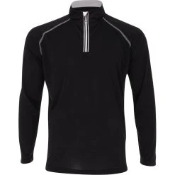 Weather Company Solid Activewear Jersey Outerwear Pullover Golf Apparel
